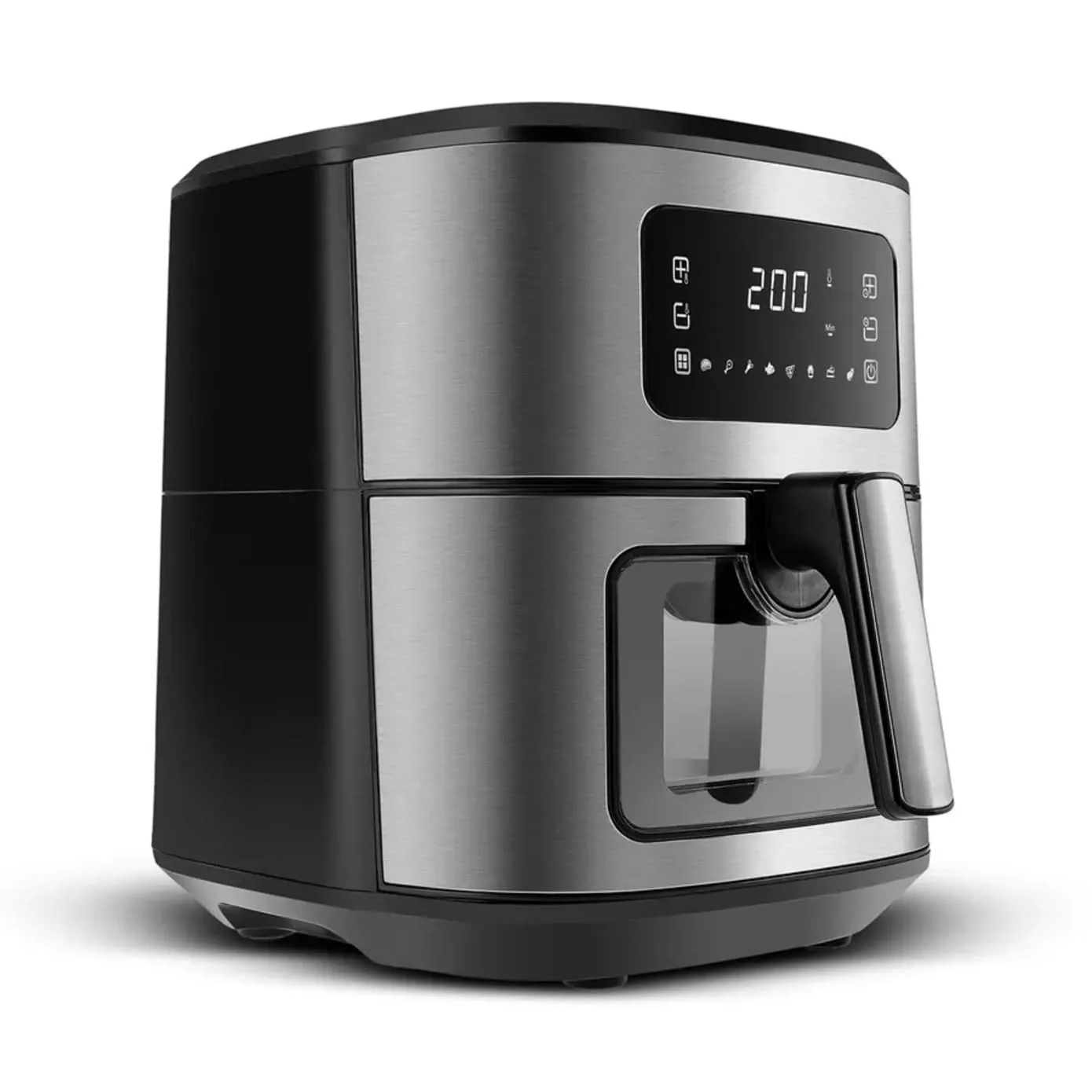 Airfryer Karaca Multifry Inox XXL avec fenêtre en verre numérique, 6,5 litres - Image 8