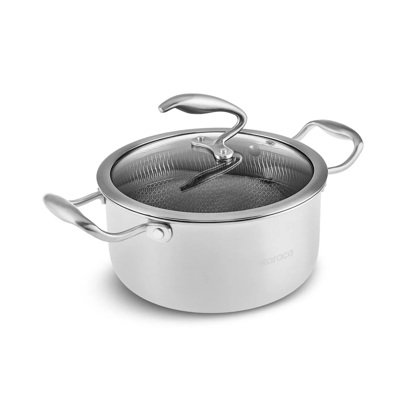 Batterie de cuisine Karaca 5Ply PowerSteel 316+, 7 pièces - Image 5