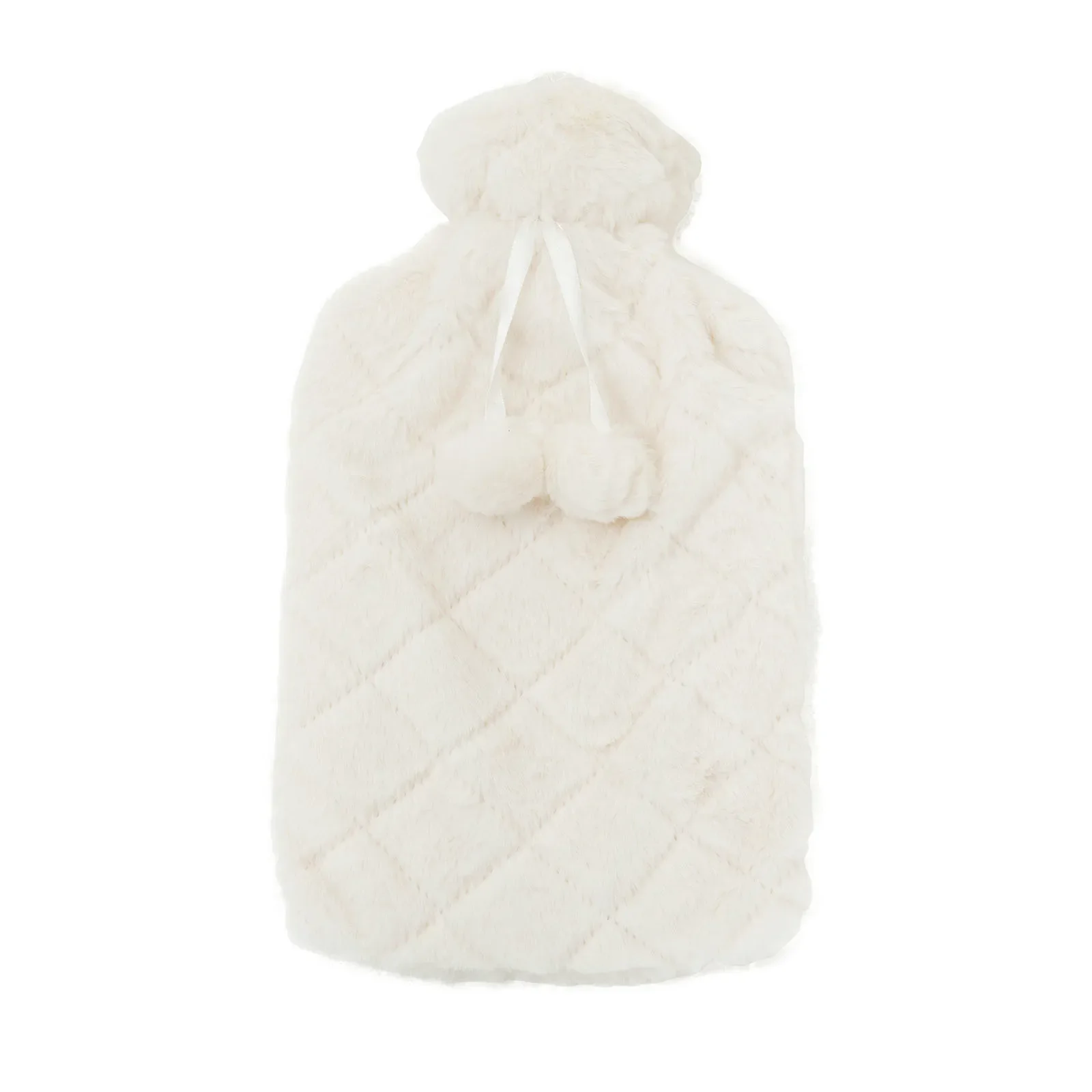Bouillotte Karaca Home en peluche, blanc - Image 3