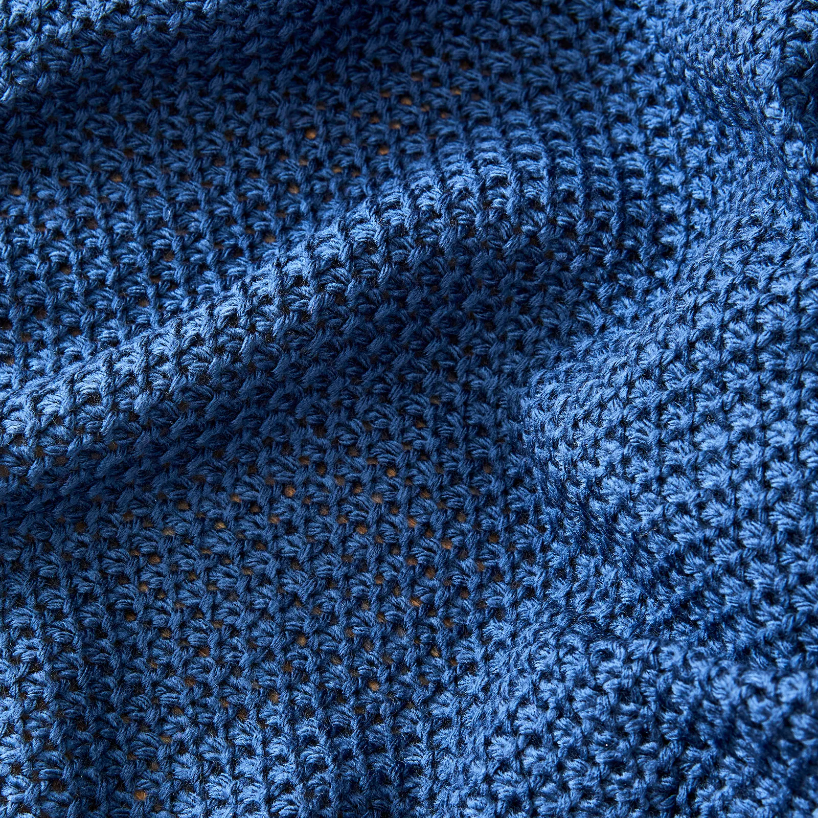 Couverture en maille Karaca Home certifiée Öko-Tex, bleu foncé - Image 4
