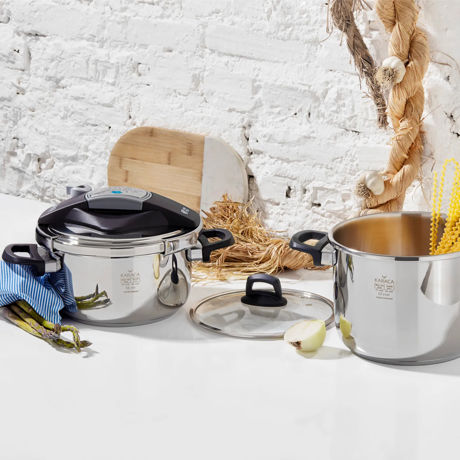 Ensemble d'autocuiseurs Karaca Perfect Gray 4 + 6 L - Image 4