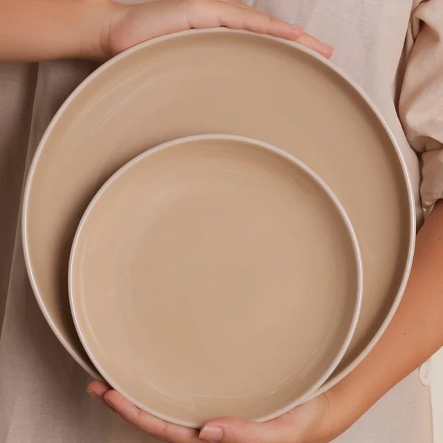 Ensemble de vaisselle Karaca Terra 36 pièces pour 8 personnes - Couleur crème - Image 5