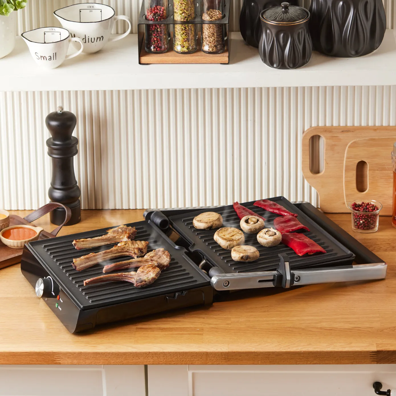 Grille-pain et machine à griller Karaca Toastmaster Inox, 2000W - Image 6