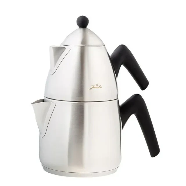 Jumbo Steel Théière en Acier avec Fond Induction, Mat - Image 8