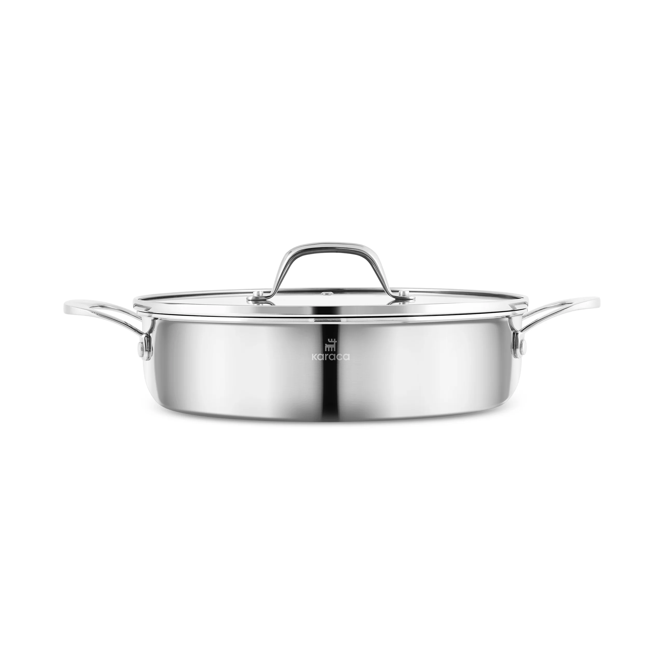 Karaca 3Ply, Batterie de Cuisine à Induction 7 pièces, Argentée - Image 10