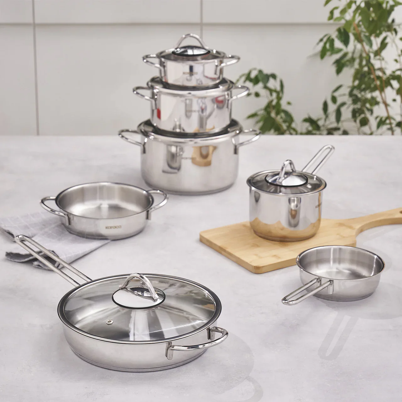 Ensemble de Cuisson en Acier Karaca Ada 12 Pièces V2 - Image 9