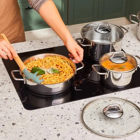 Karaca Belgrad Set de Casseroles en Acier Inoxydable 15 Pièces - Image 5