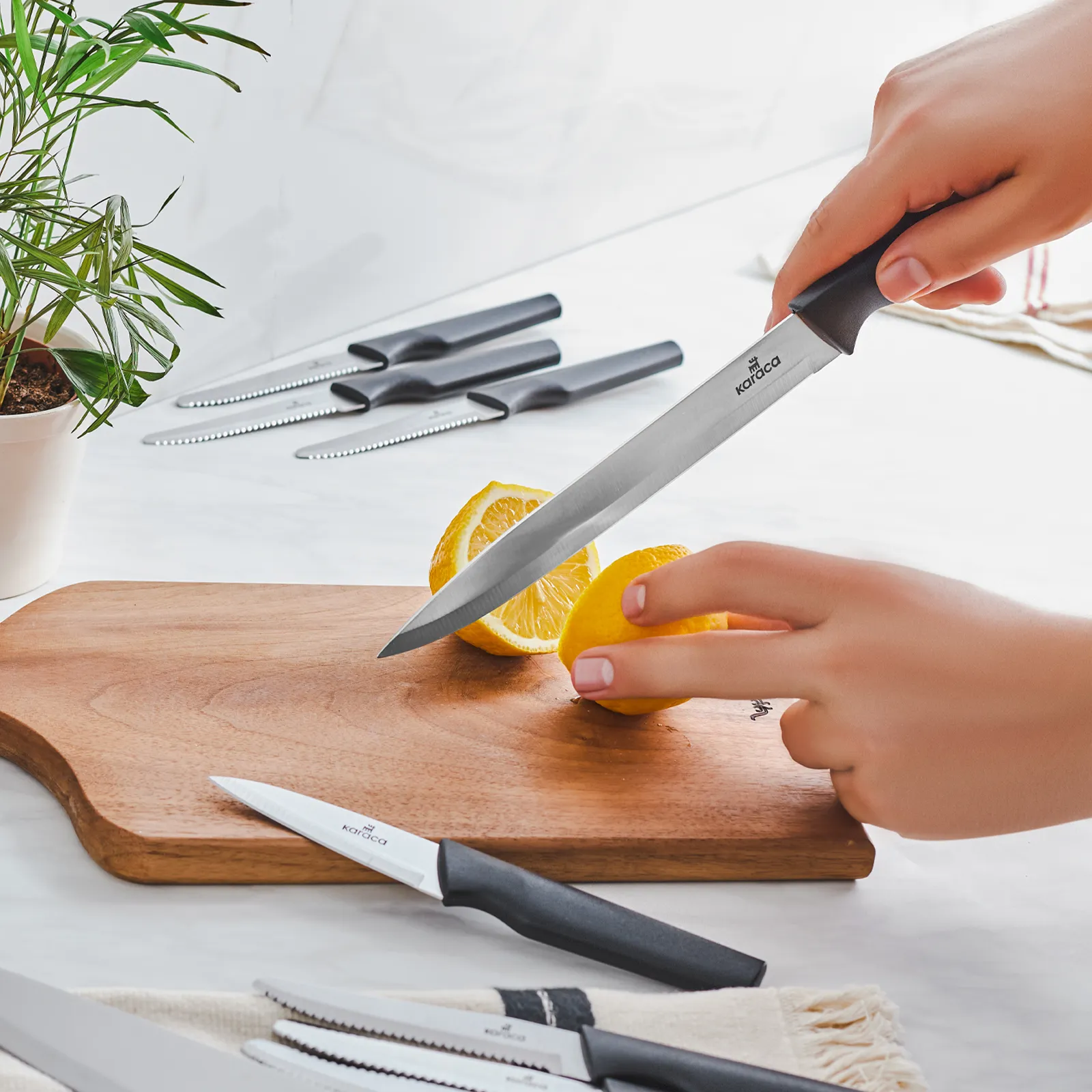Karaca Bundle Ensemble de couteaux 10 pièces - Image 5