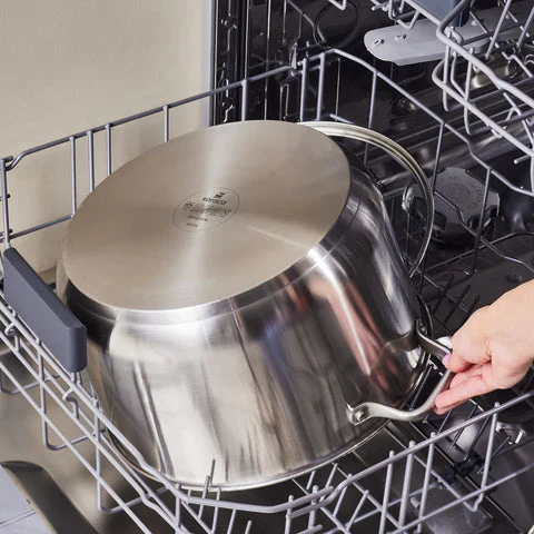 Karaca Elite Casserole à Induction en Acier Inoxydable avec Couvercle, 30 cm, Argenté - Image 5