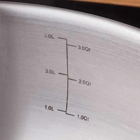 Karaca Elite – Casserole plate en acier inoxydable 26 cm, 3,4 L - Image 4