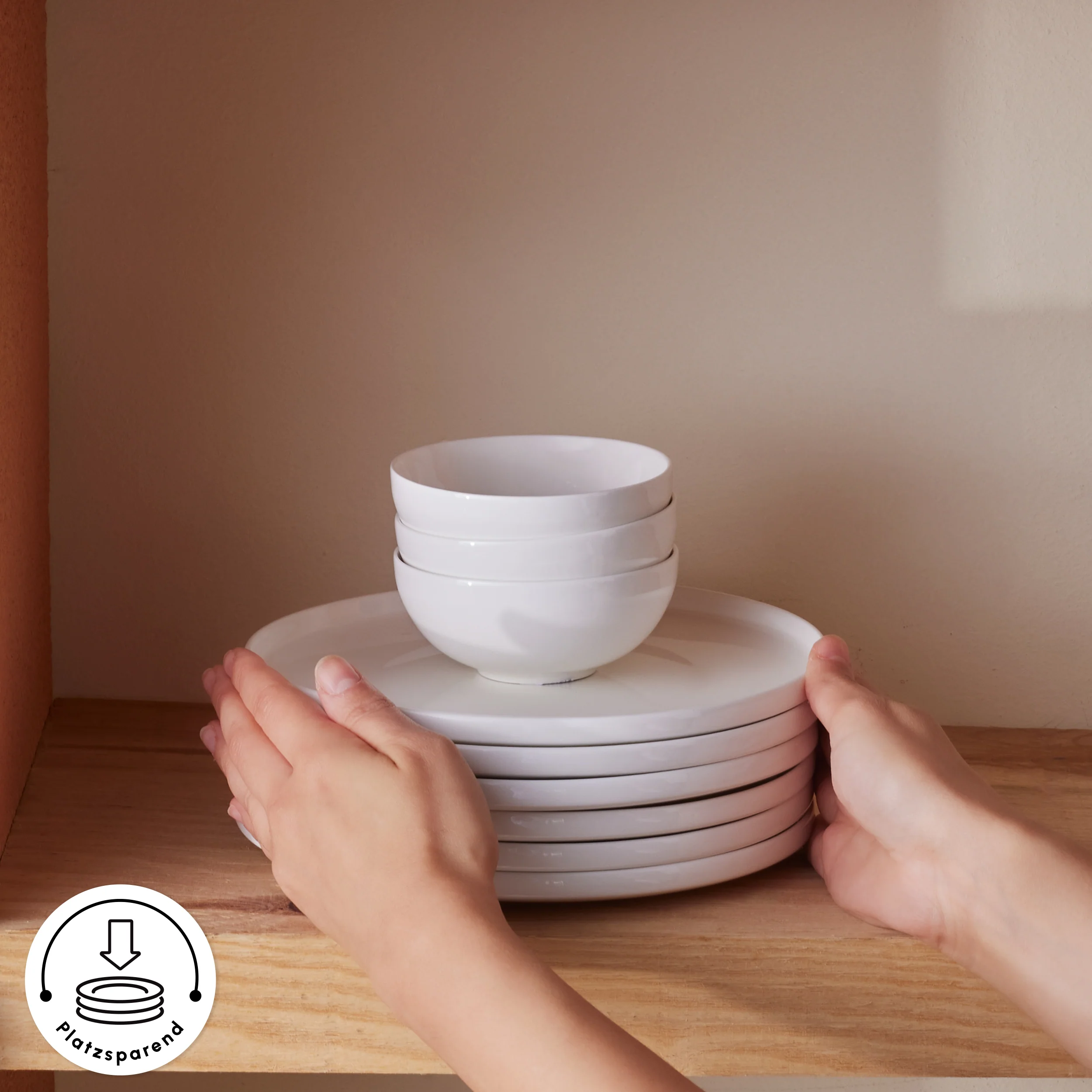 Karaca Forever Bone Fika 22 pièces Service à Petit Déjeuner - Image 8