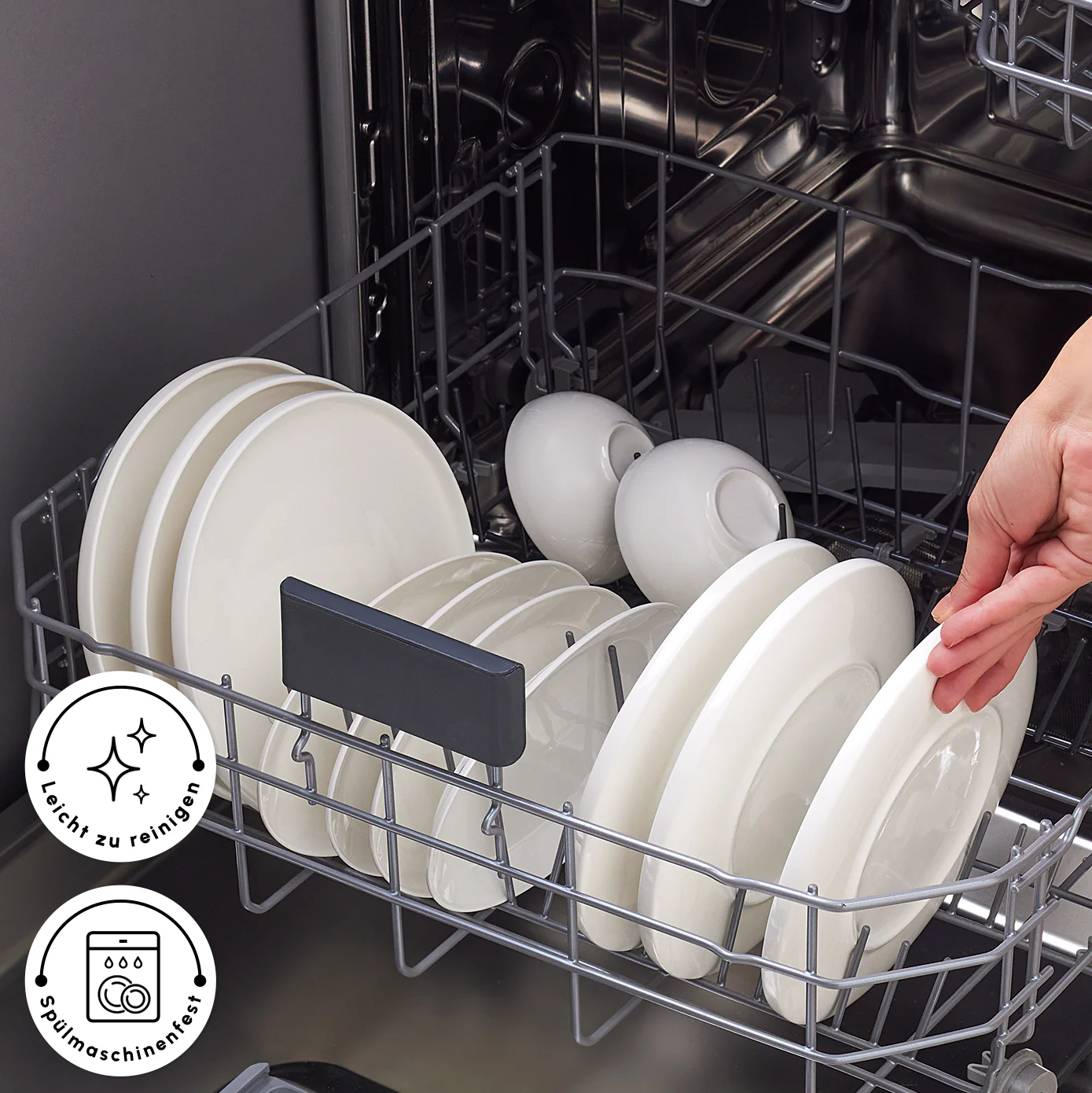 Karaca Forever Bone Fika 22 pièces Service à Petit Déjeuner - Image 9