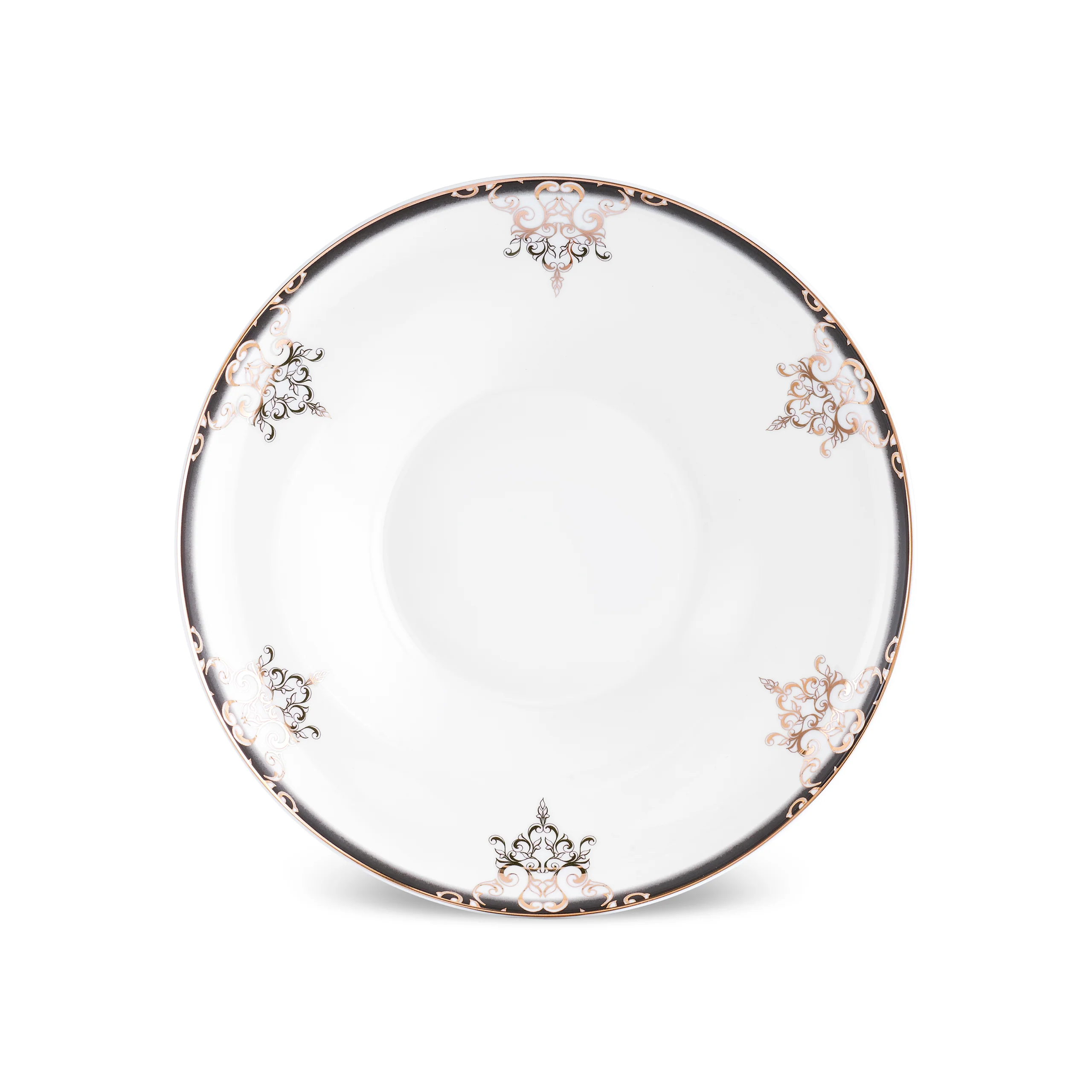 Karaca Stream Bone Andre Service de Table Noir 53 Pièces pour 12 Personnes - Image 5