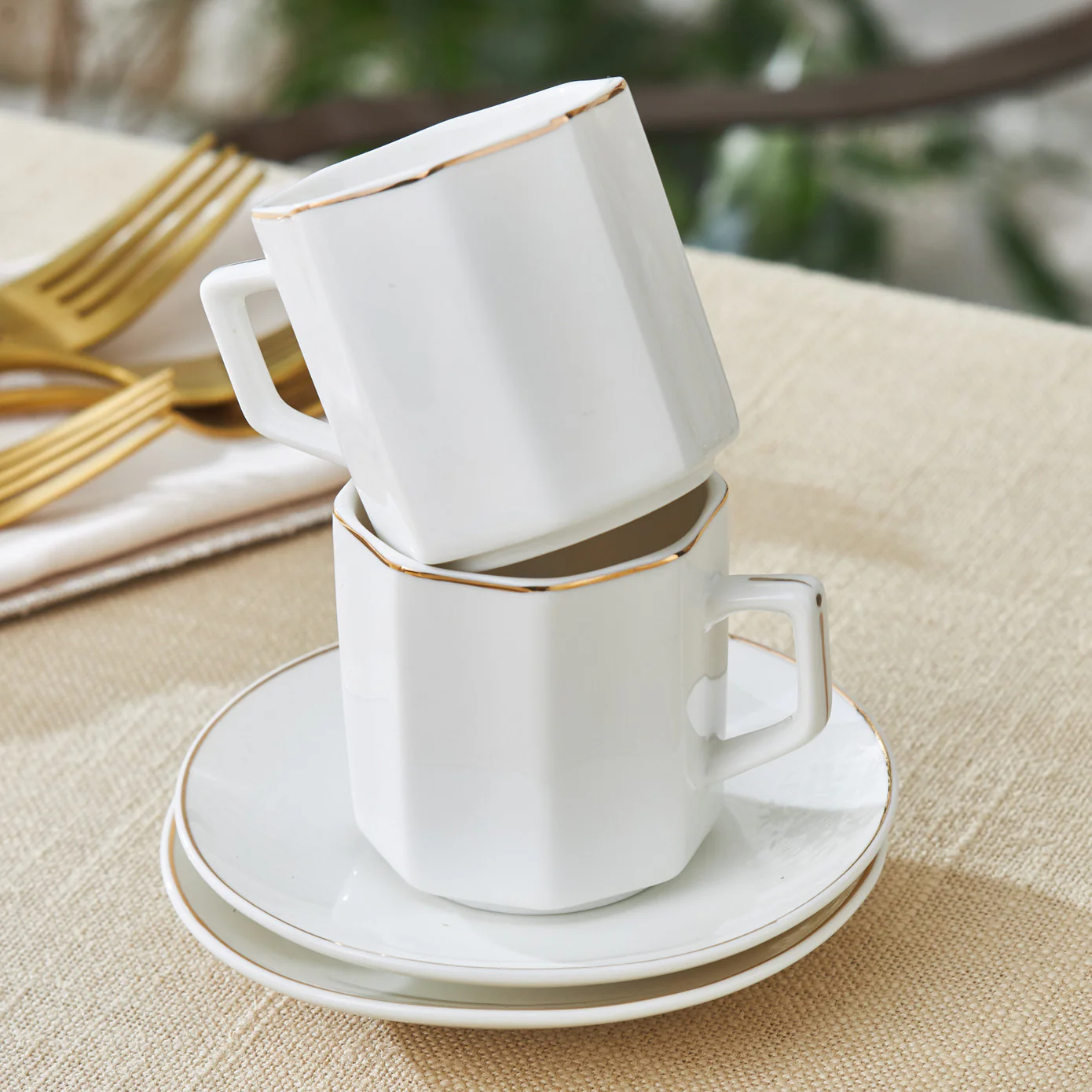 Karaca Vezir Set de tasses à café pour 6 personnes 80 ml - Image 3