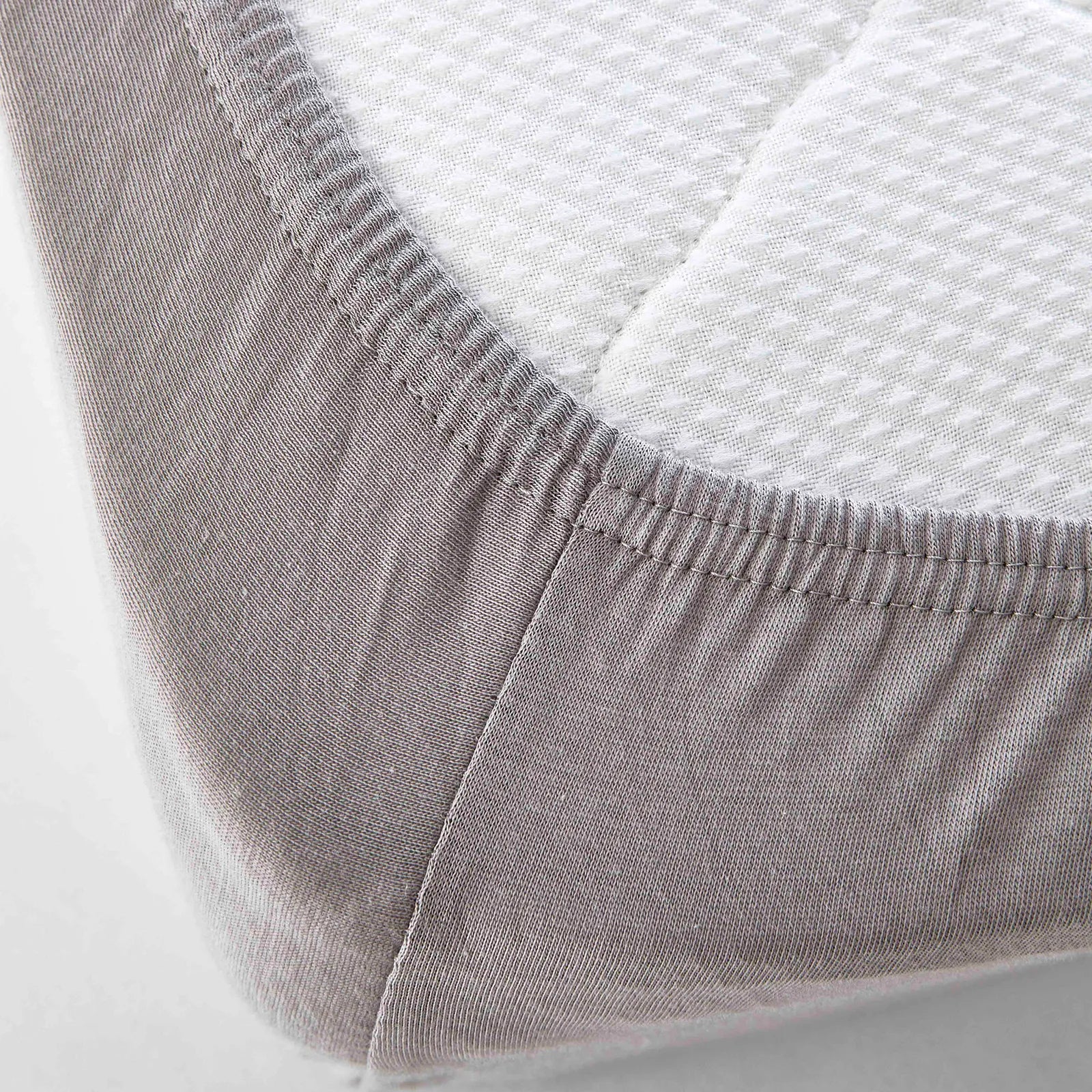 KH JERSEY FITTEDSHEET,200X200+30 CM,GREY - Image 3