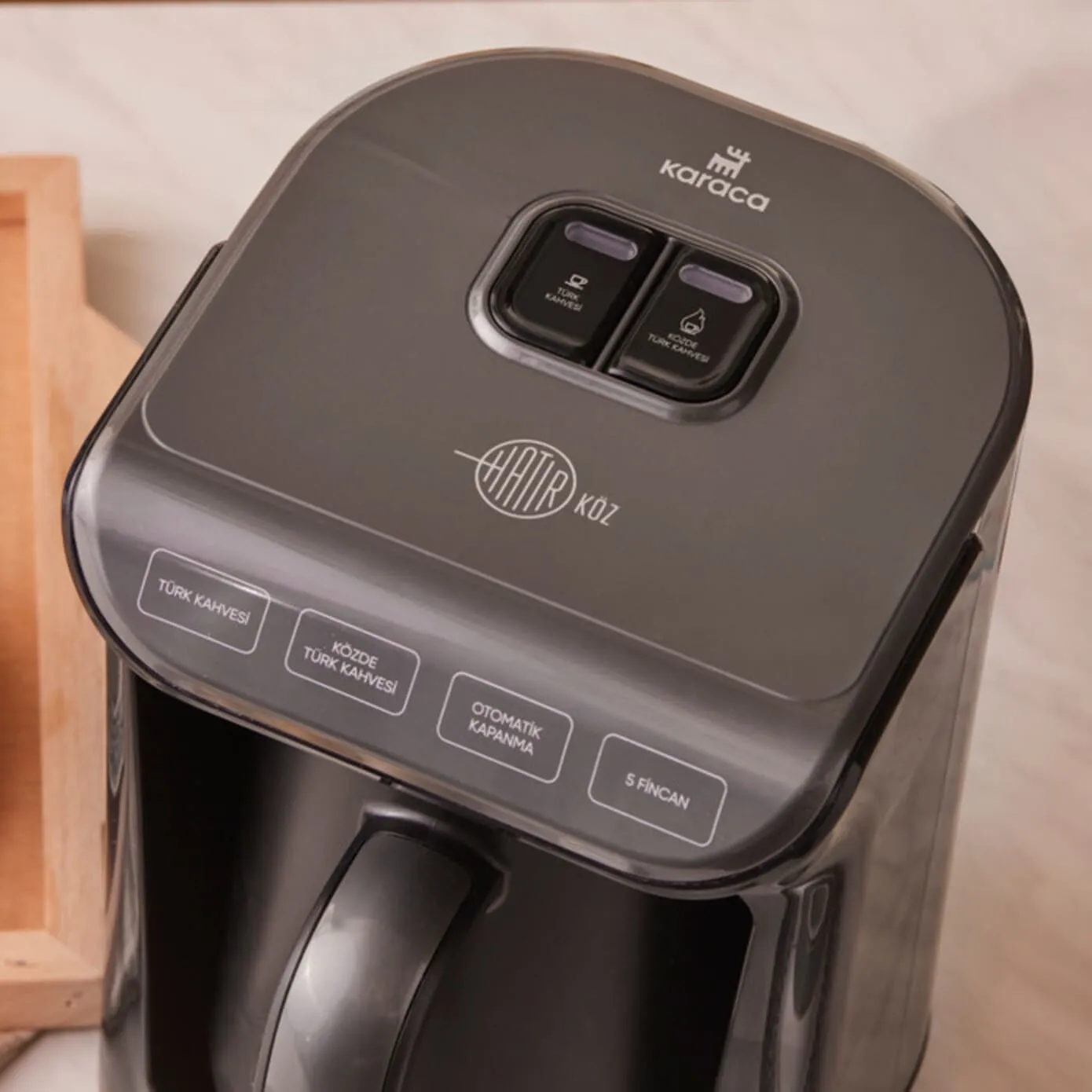 Machine à café avec fonction de torréfaction Karaca Hatır Wave Space , gris - Image 3