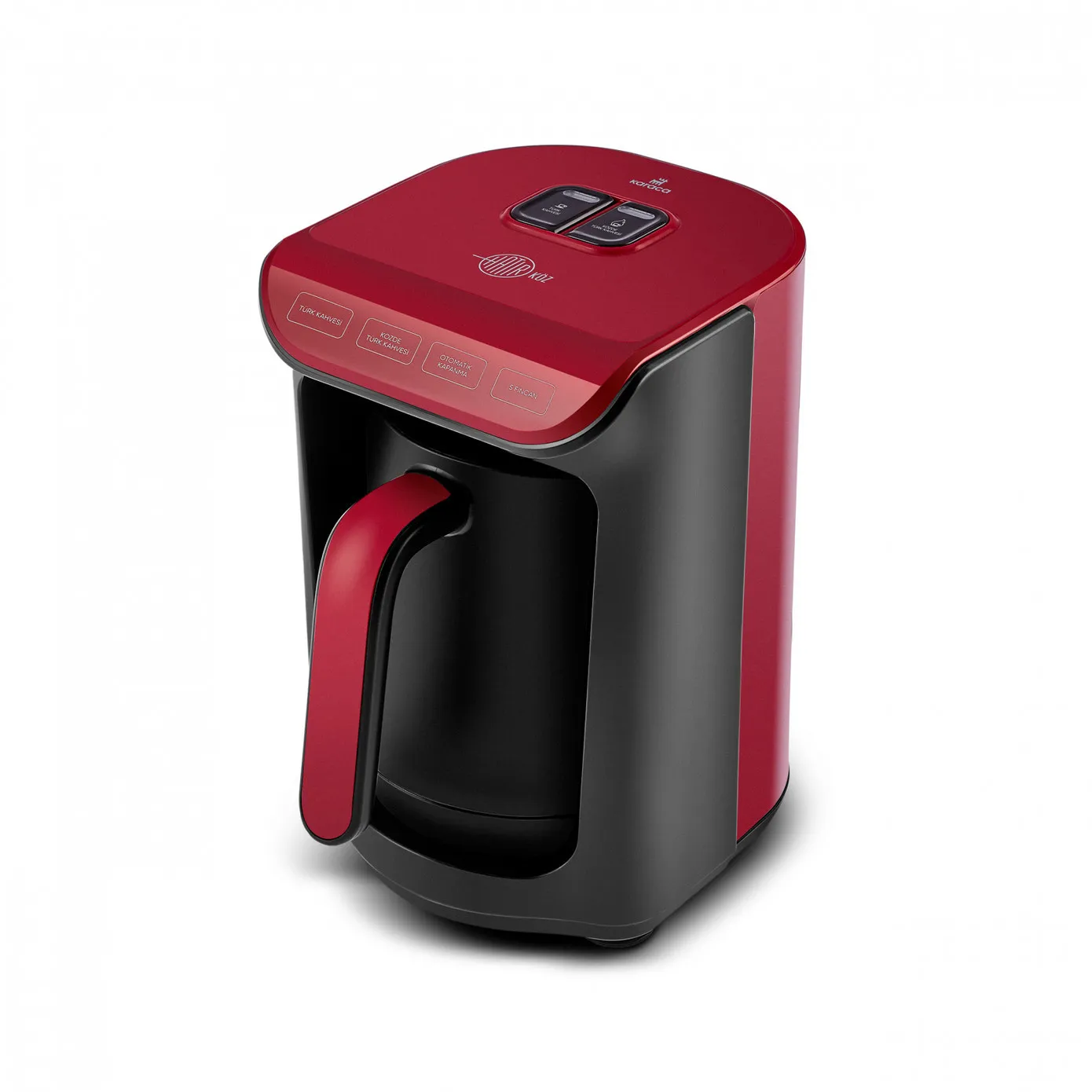 Machine à café Karaca Hatır avec fonction torréfaction, rouge - Image 7
