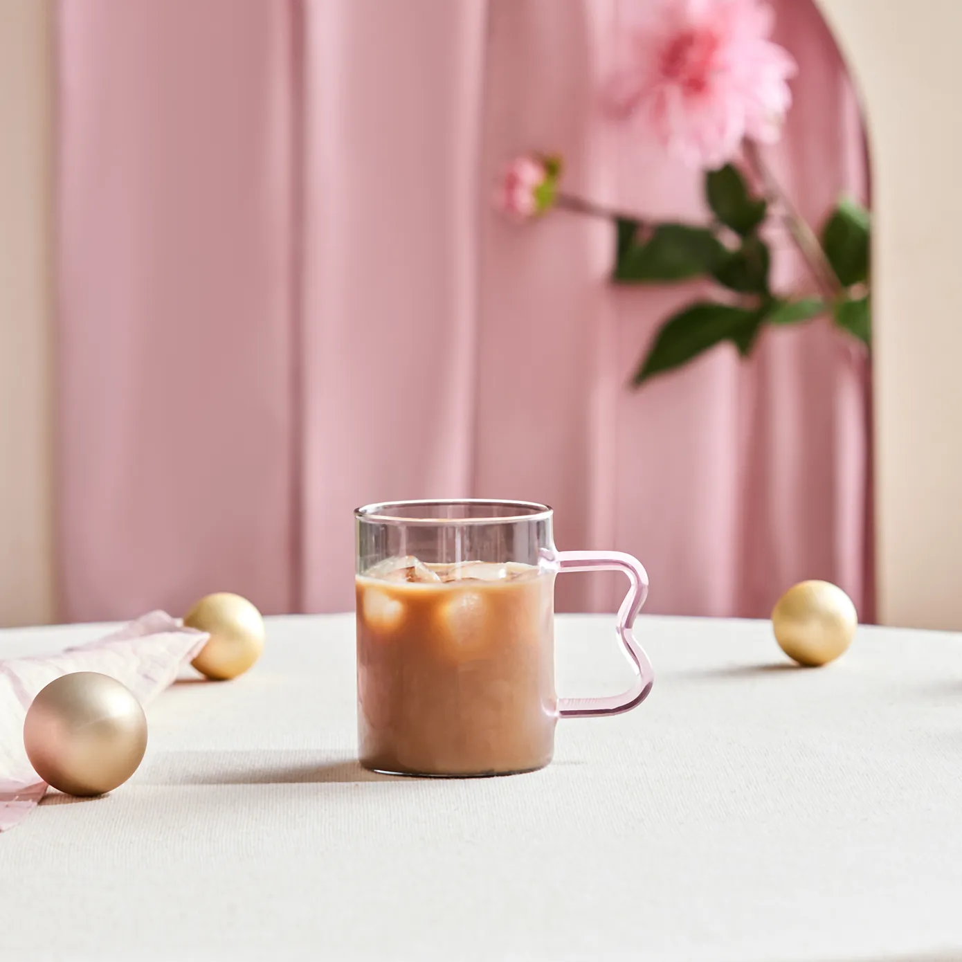 Mug Karaca Miracle, manche en zigzag rose - Image 4