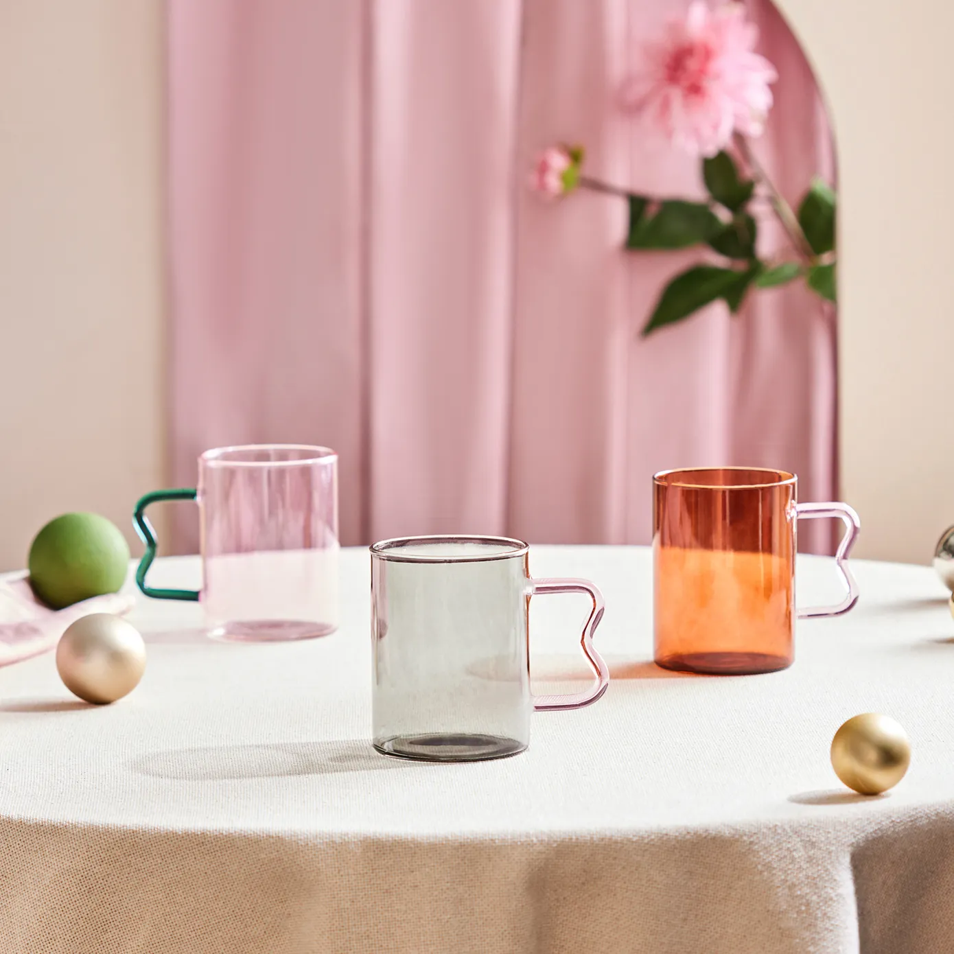 Mug Karaca Miracle, manche en zigzag rose - Image 7