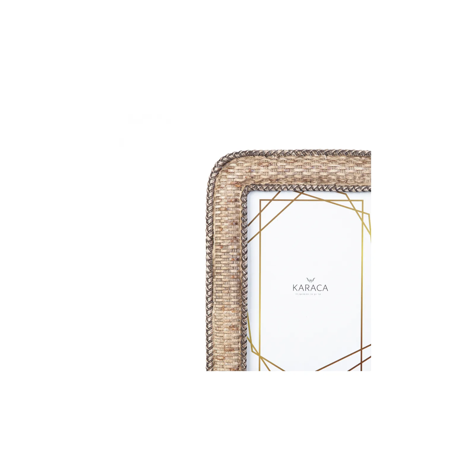 NOVA HASIR GÖRÜNÜMLÜ FOTOĞRAF ÇERÇ, GOLD - Image 4