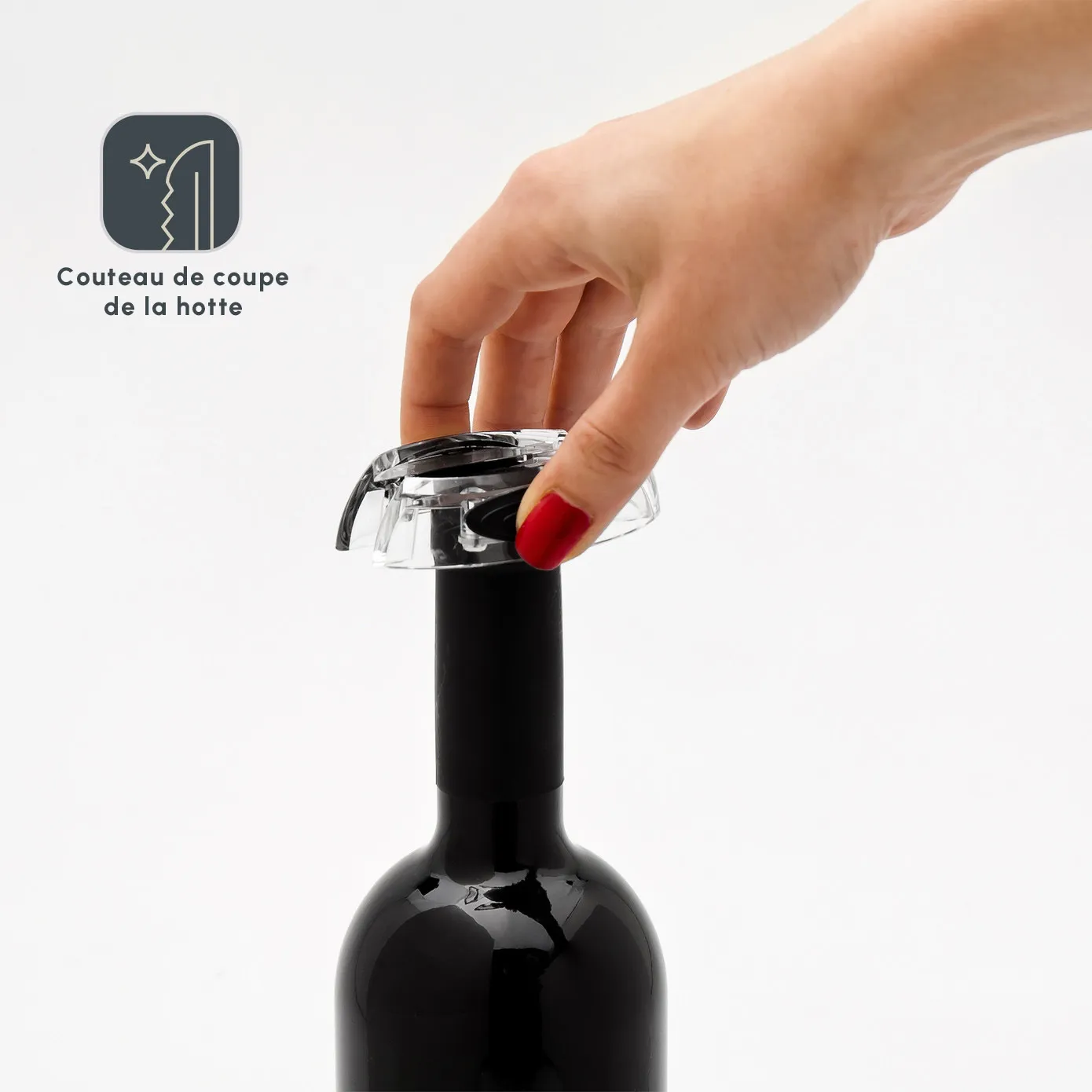 Ouvreur de vin automatique (tire-bouchon électrique) Homend Wine Up 2201H - Image 4