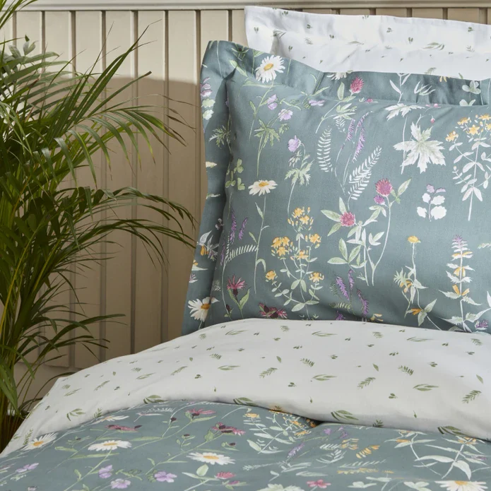 Parure de Lit Double Karaca Home Evergreen 100 % Coton, Vert - Image 5