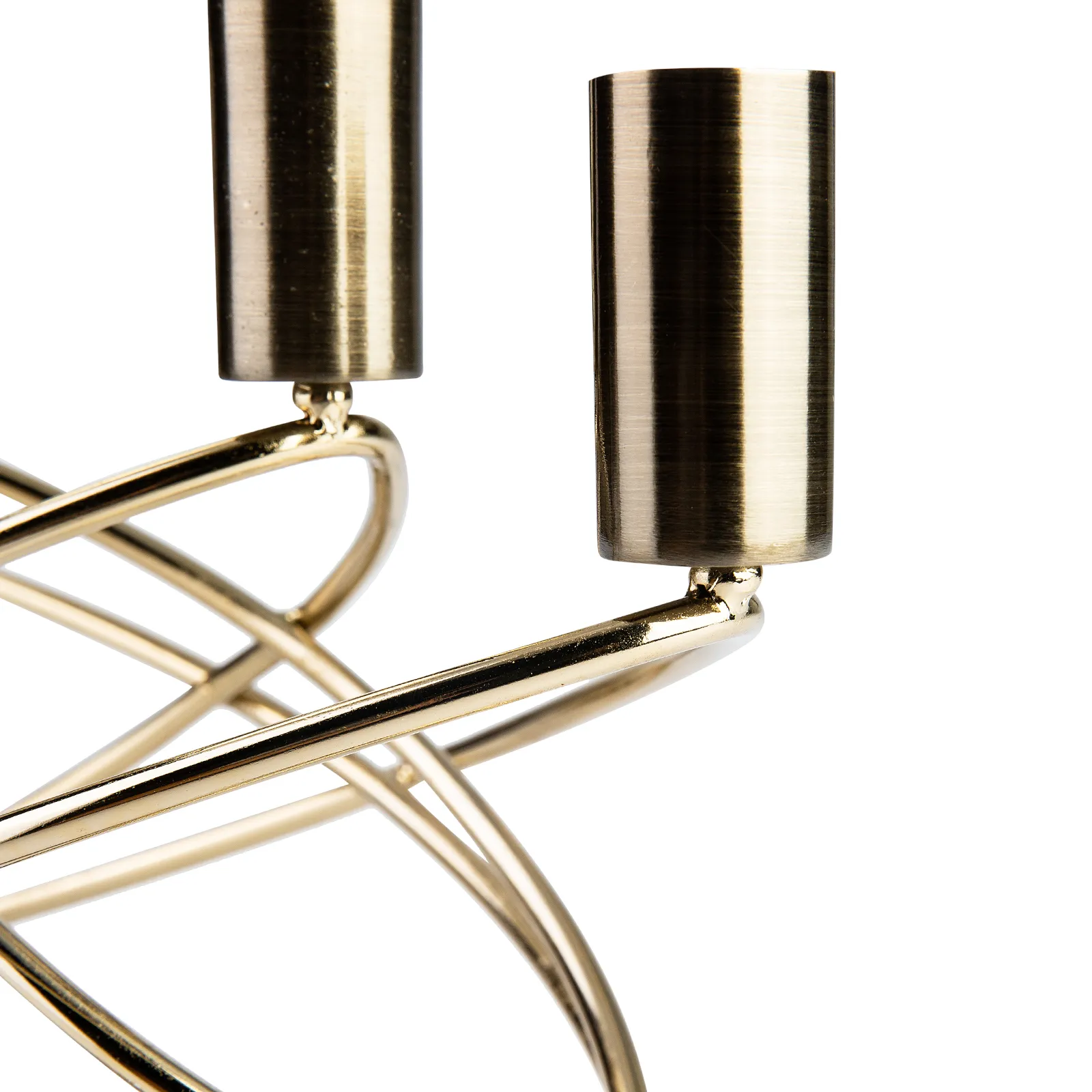 RING 4 LÜ ŞAMDAN 30X13 CM, GOLD - Image 5