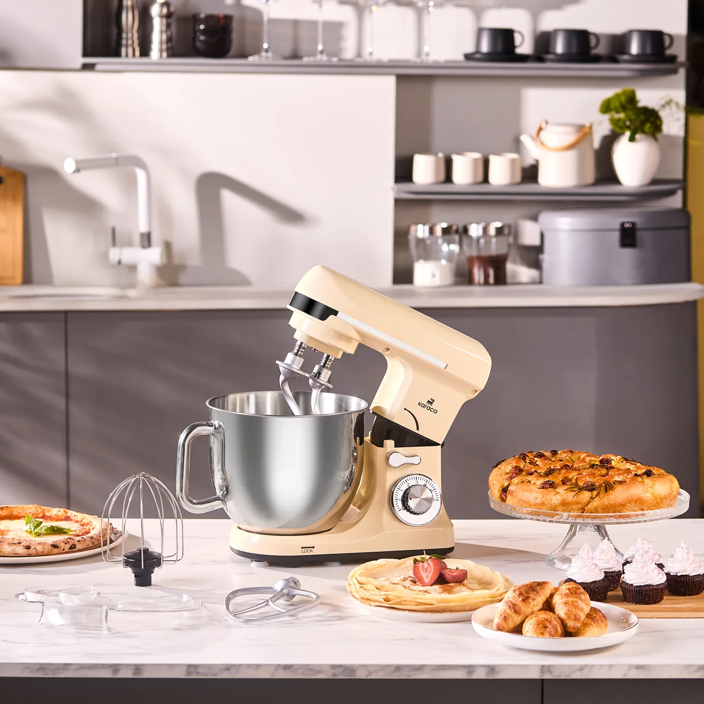 Robot multifonctions Karaca Blendburst, 5.7L, 1400W, iconique beige - Image 6