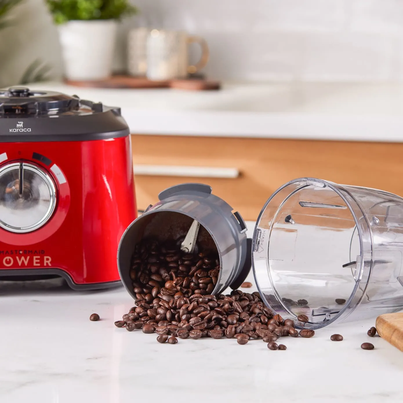 Robot multifonctions Karaca Mastermaid Power Max 11 en 1 2 500 W, rouge impérial - Image 4