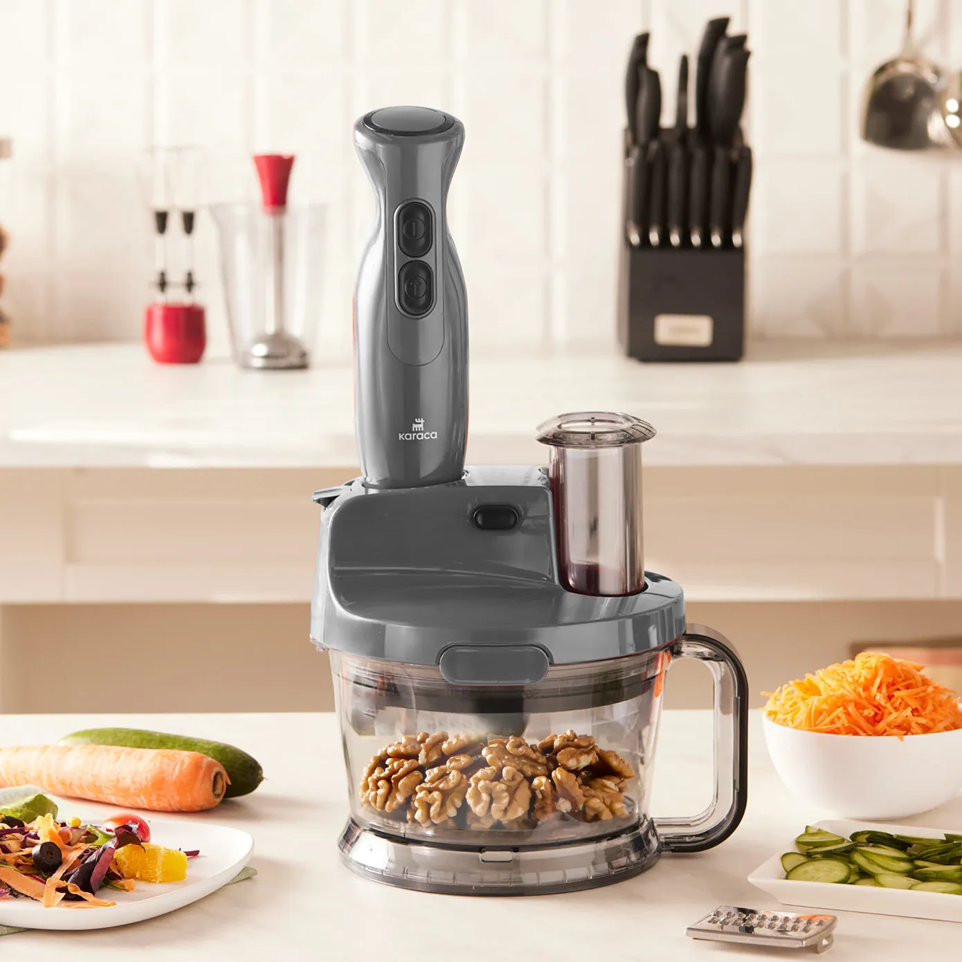 Robot multifonctions Karaca Pro-Multimax 2000 W, space gray - Image 4