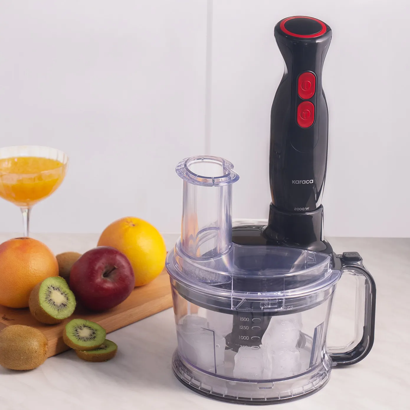 Robot multifonctions Karaca Pro-Multimax 6 in 1, noir, 2000W - Image 3