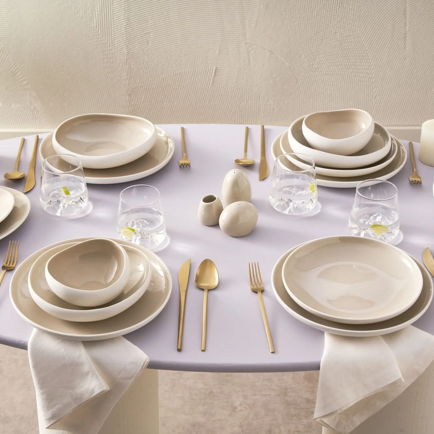 Service de table Karaca Streamline Cupid pour 12 personnes, 59 pièces, Stoneware - Image 3