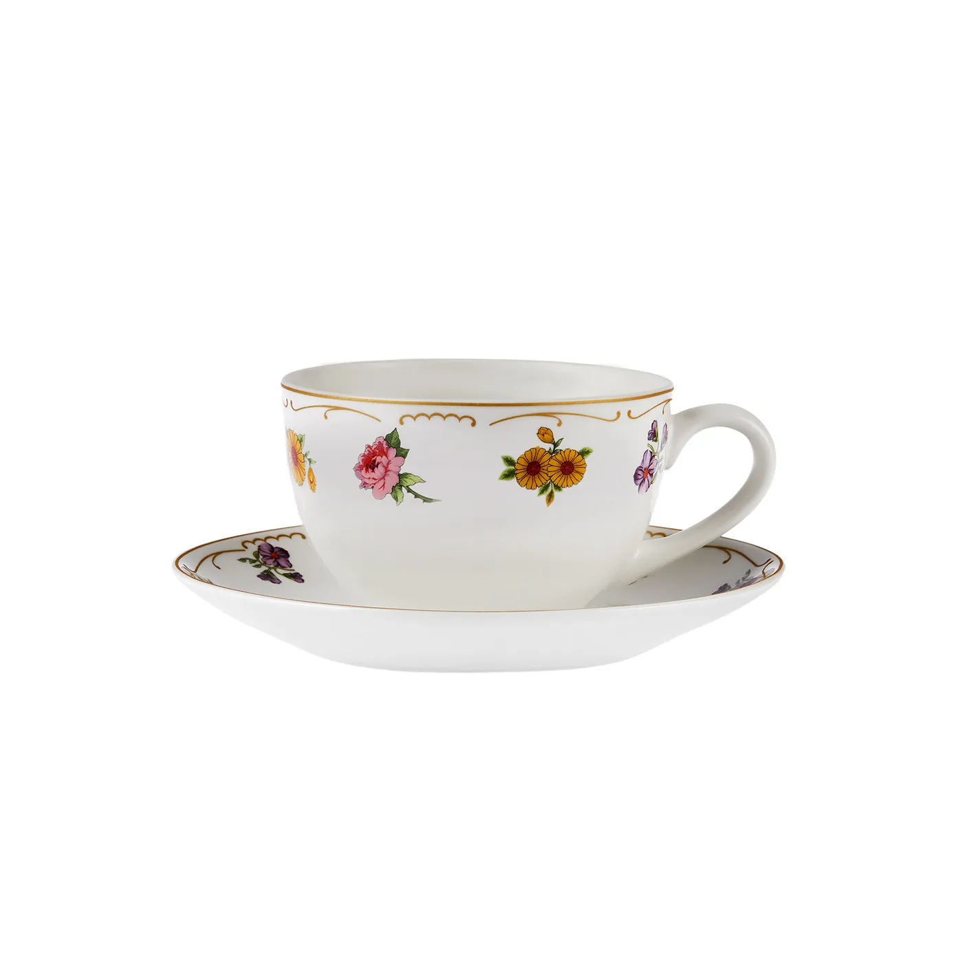 Service Petit Déjeuner et présentation Karaca Natty pour 6 personnes, 26 pièces, New Generation Bone - Image 10