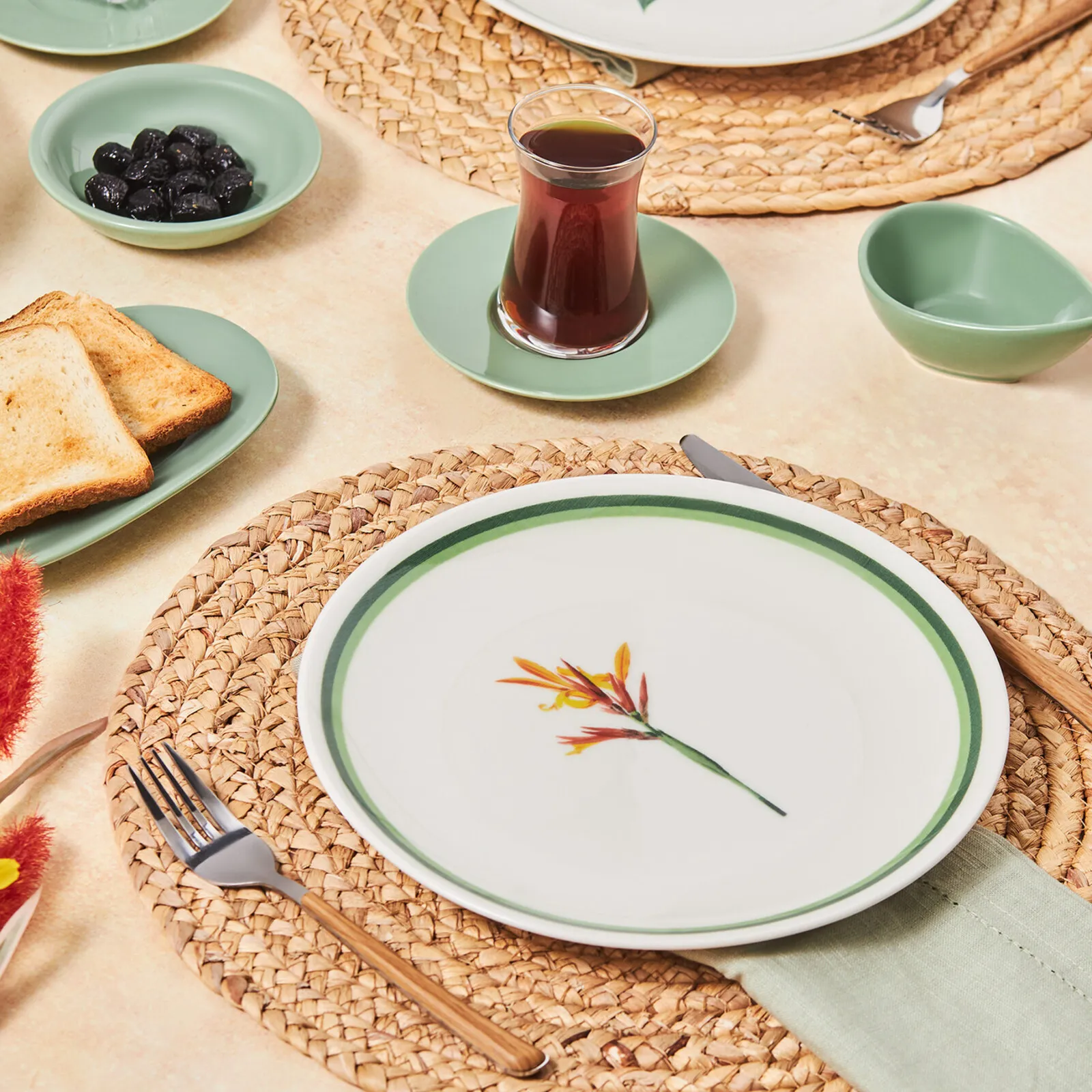 Service Petit Déjeuner Karaca Herby pour 6 personnes, 26 pièces - Image 5