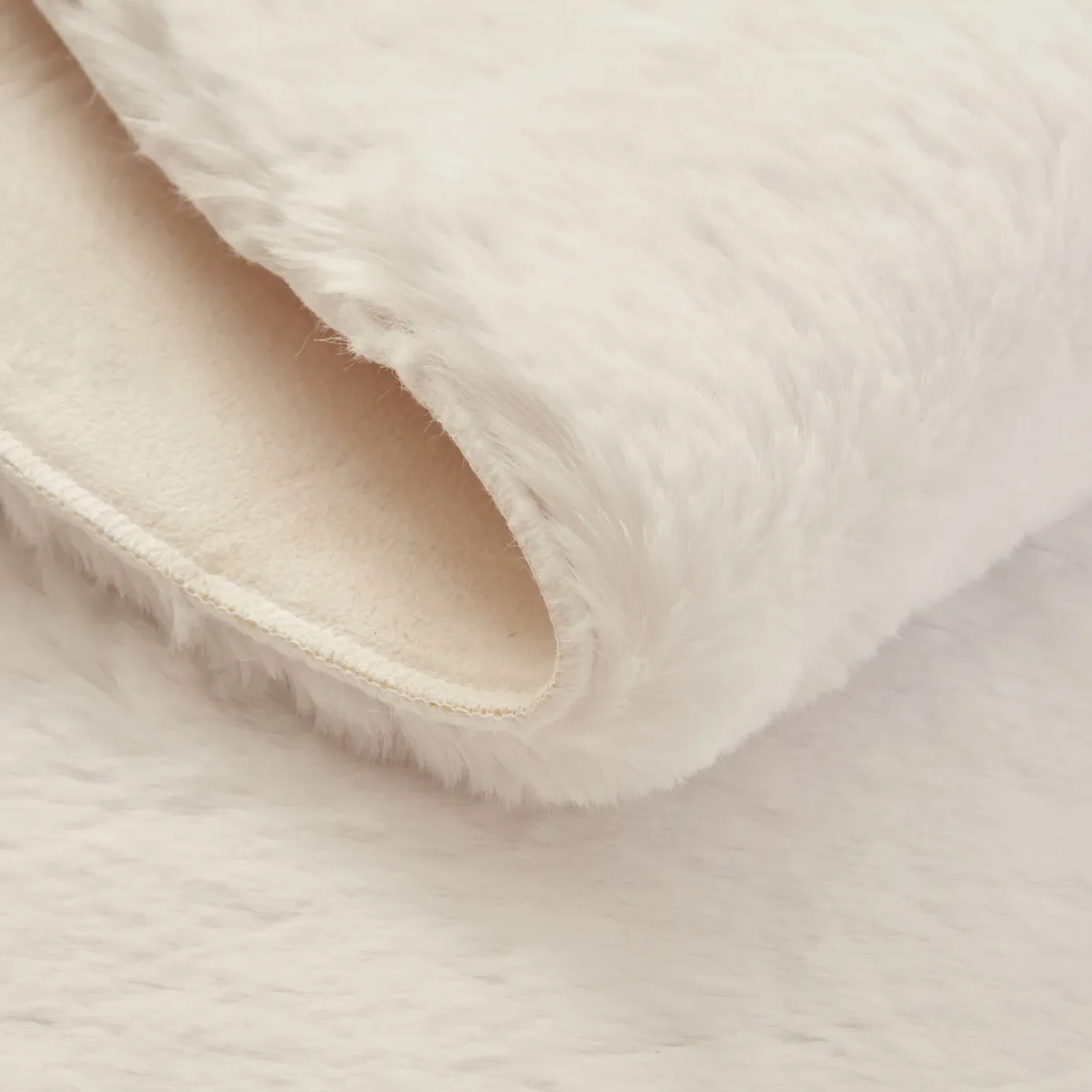 Tapis Kaşmir Halı 7/24 Cosy Premium blanc, 150x230 cm - Image 3