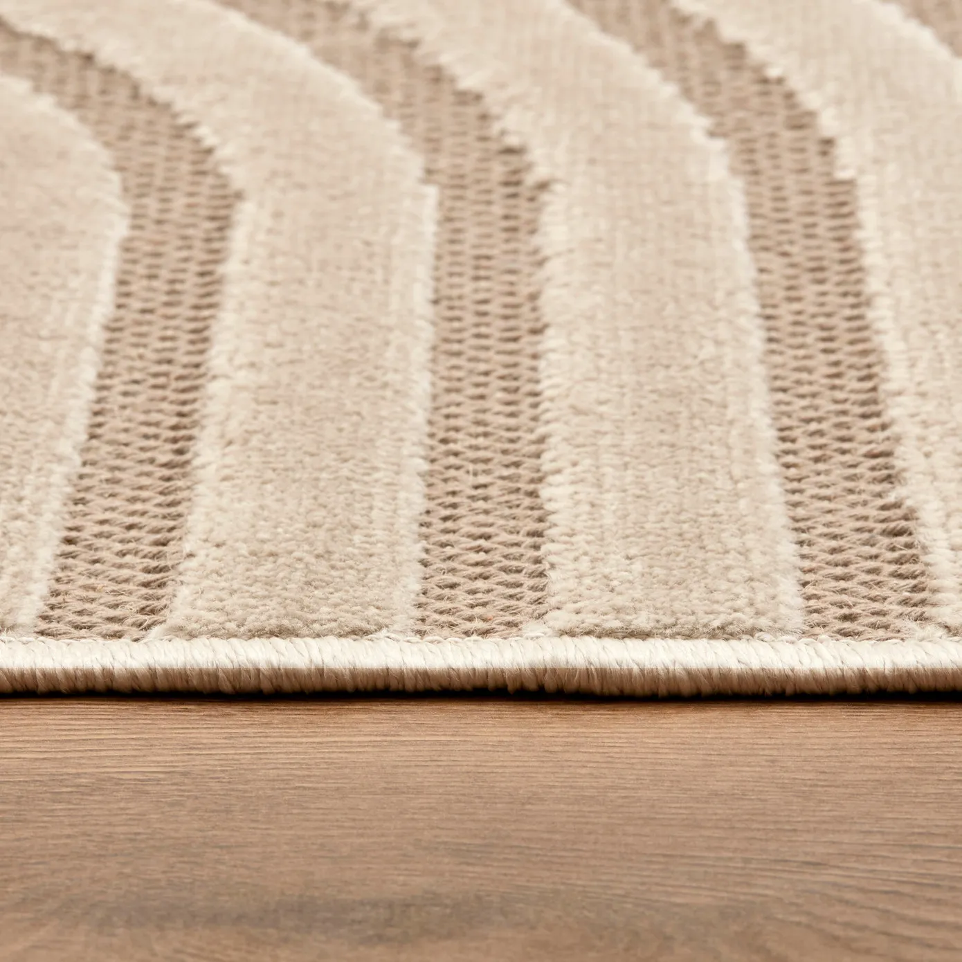 Tapis Kaşmir Halı 7/24 Scandinave Thor beige, 120x180 cm - Image 5