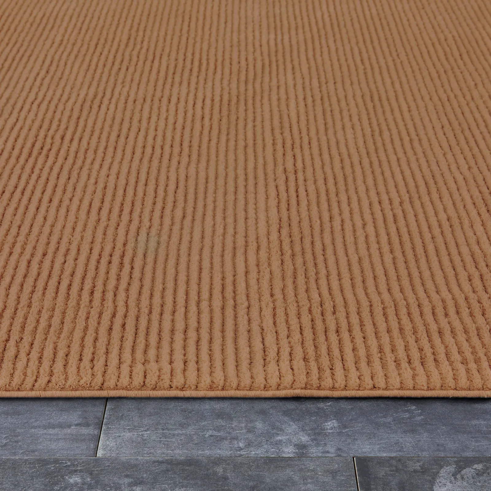 Tapis Kaşmir Halı 7/24 Toutes saisons, 80 x 150 cm, Brun amande - Image 5