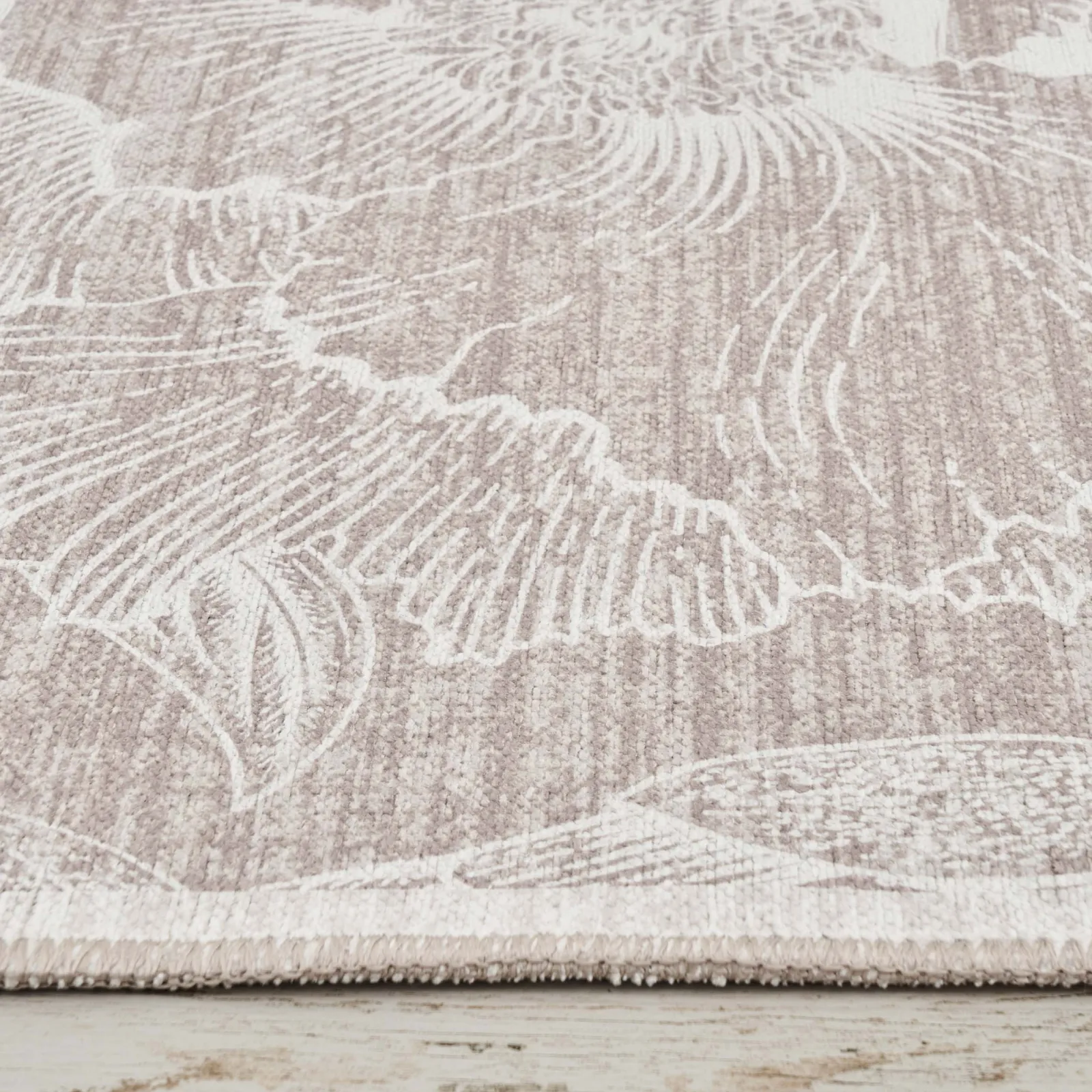 Tapis Kaşmir Halı Décoratif Art Trend Floral Double Face, 120x180 cm - Image 6