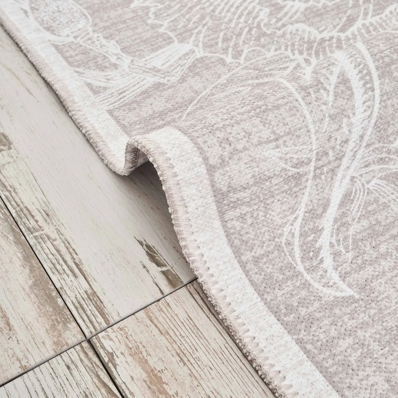 Tapis Kaşmir Halı Décoratif Art Trend Floral Double Face, 120x180 cm - Image 7