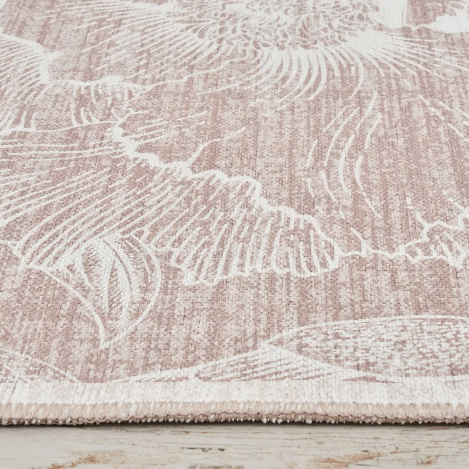 Tapis Kaşmir Halı Décoratif Art Trend Floral Double Face, 120x180 cm - Image 8