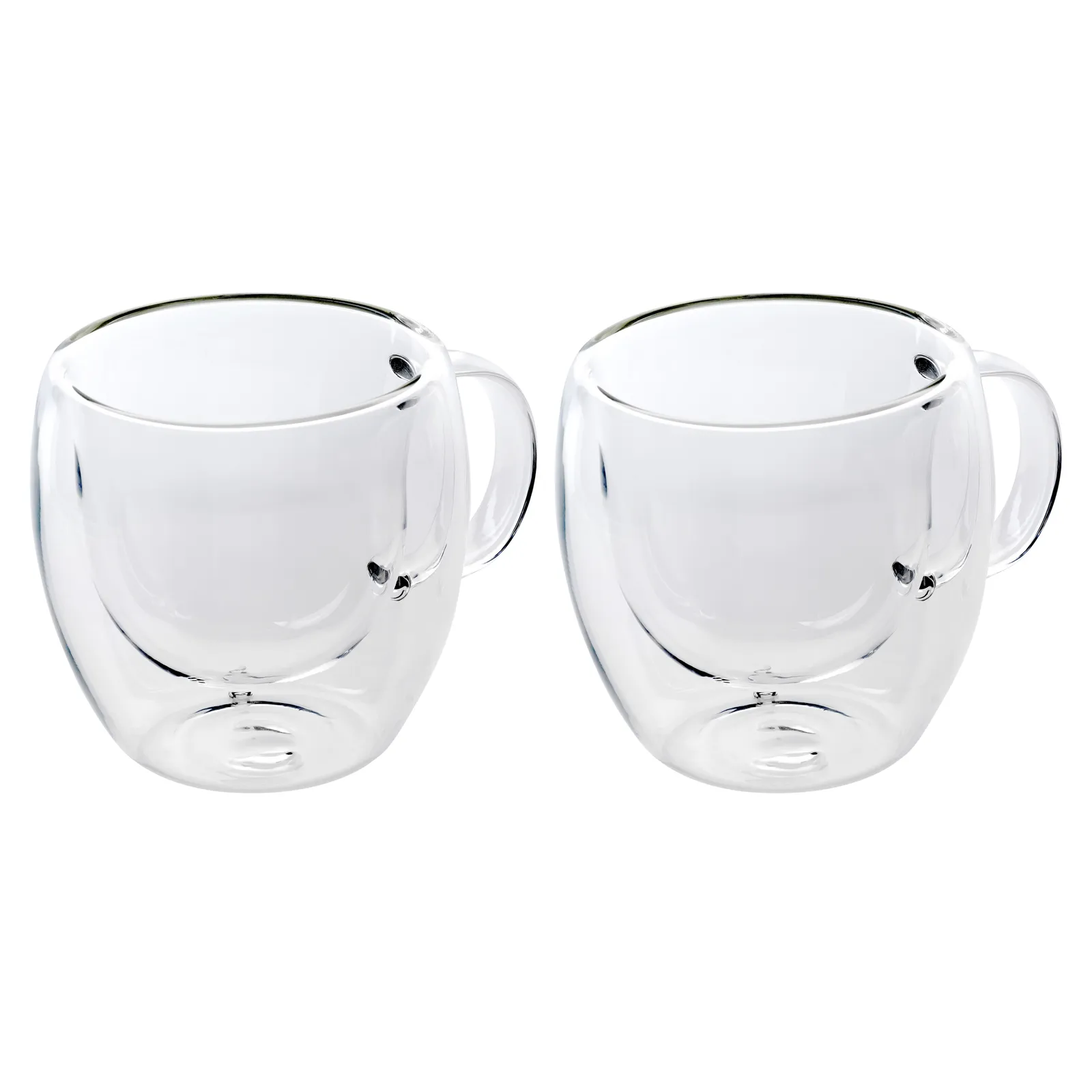 Tasses Karaca à double paroi en verre borosilicate avec anse pour 2 personnes, 150 ml - Image 4