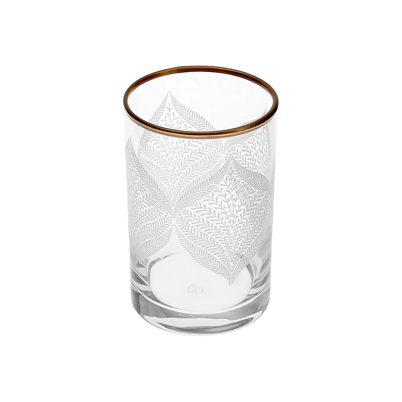 Verres à eau pour café turc Karaca Defne 6 pièces, or - Image 3