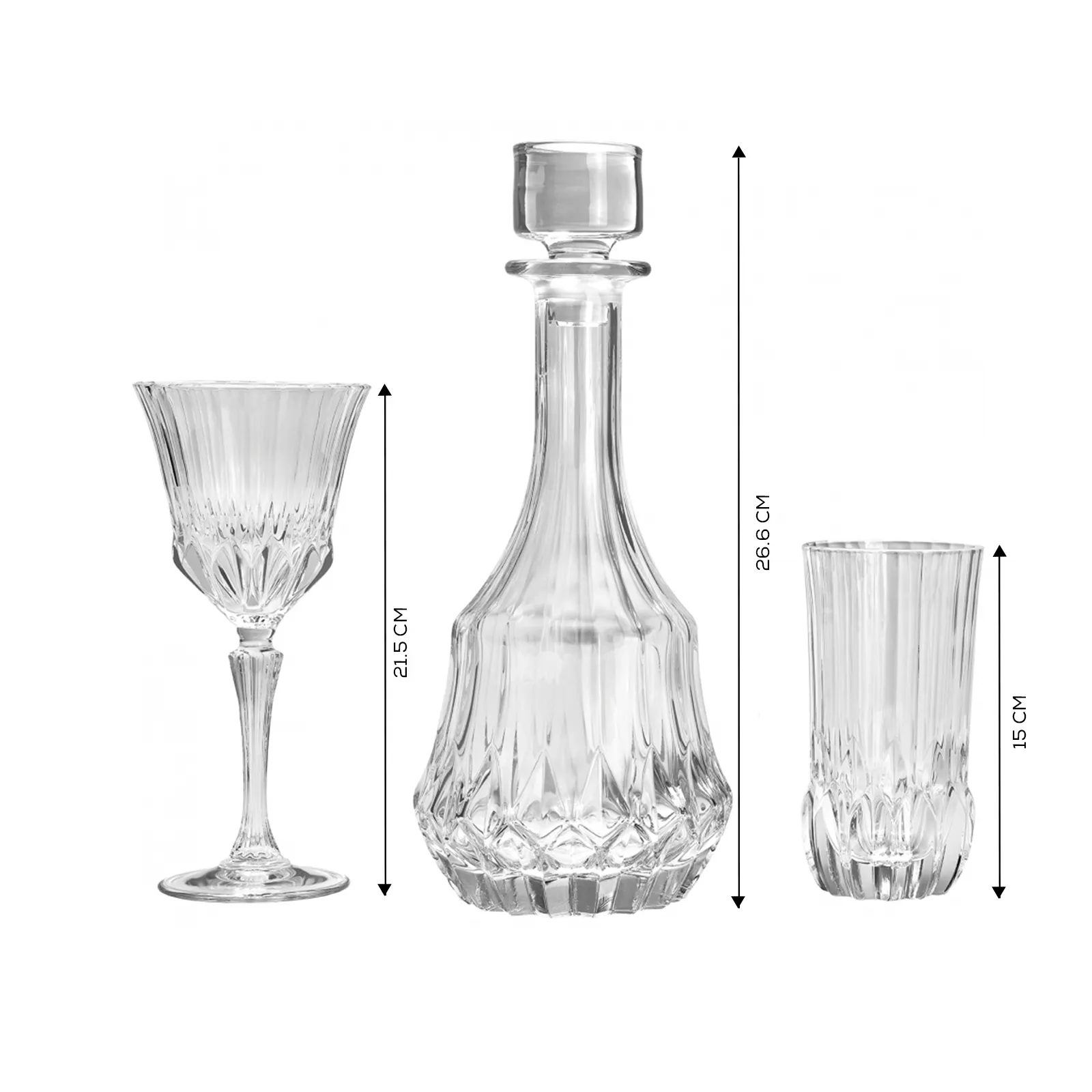 Verres Karaca Florence, 25 pièces - Image 19